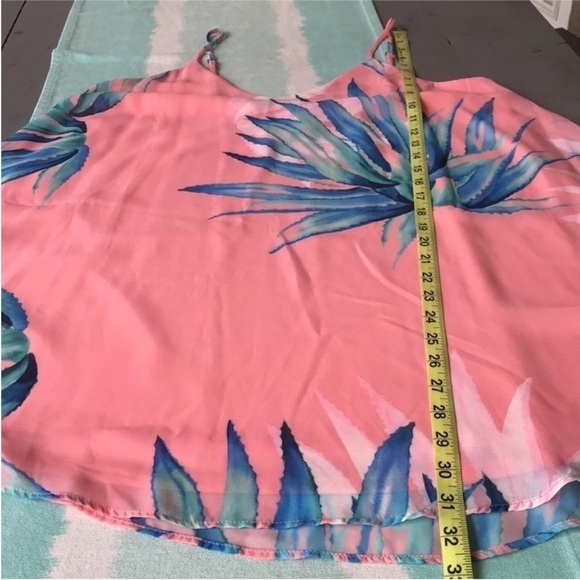 Show Me Your Mumu Tropical Twist Print Sleeveless Pullover Mini Slip Dress - Picture 10 of 11